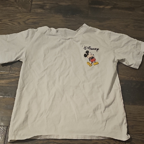 Disney Mickey Mouse White Tee - Picture 1 of 4